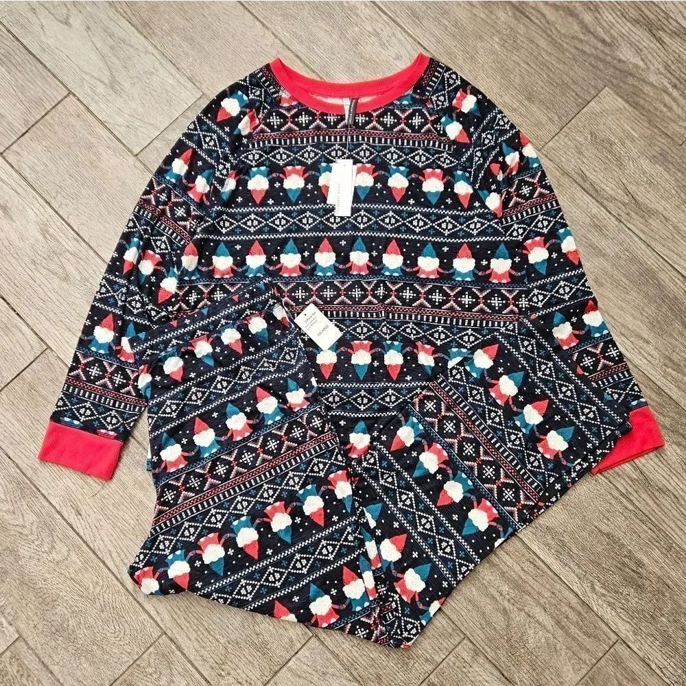 Jaclyn Intimates Santa Gnome PJ Set Size XXL